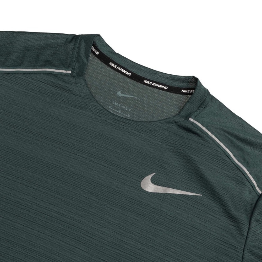 Nike Men’s Dri-Fit Miler Running Shirt AJ7565-338 - Picture 11 of 12